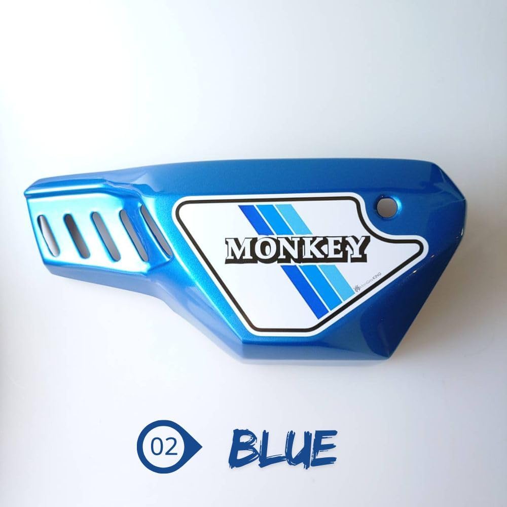 Для MonQeyKing Honda Monkey 125 Левая боковая крышка V3 /Правая боковая крышка для HONDA Monkey125 JB02 JB03 JB05 (красный), фото 5