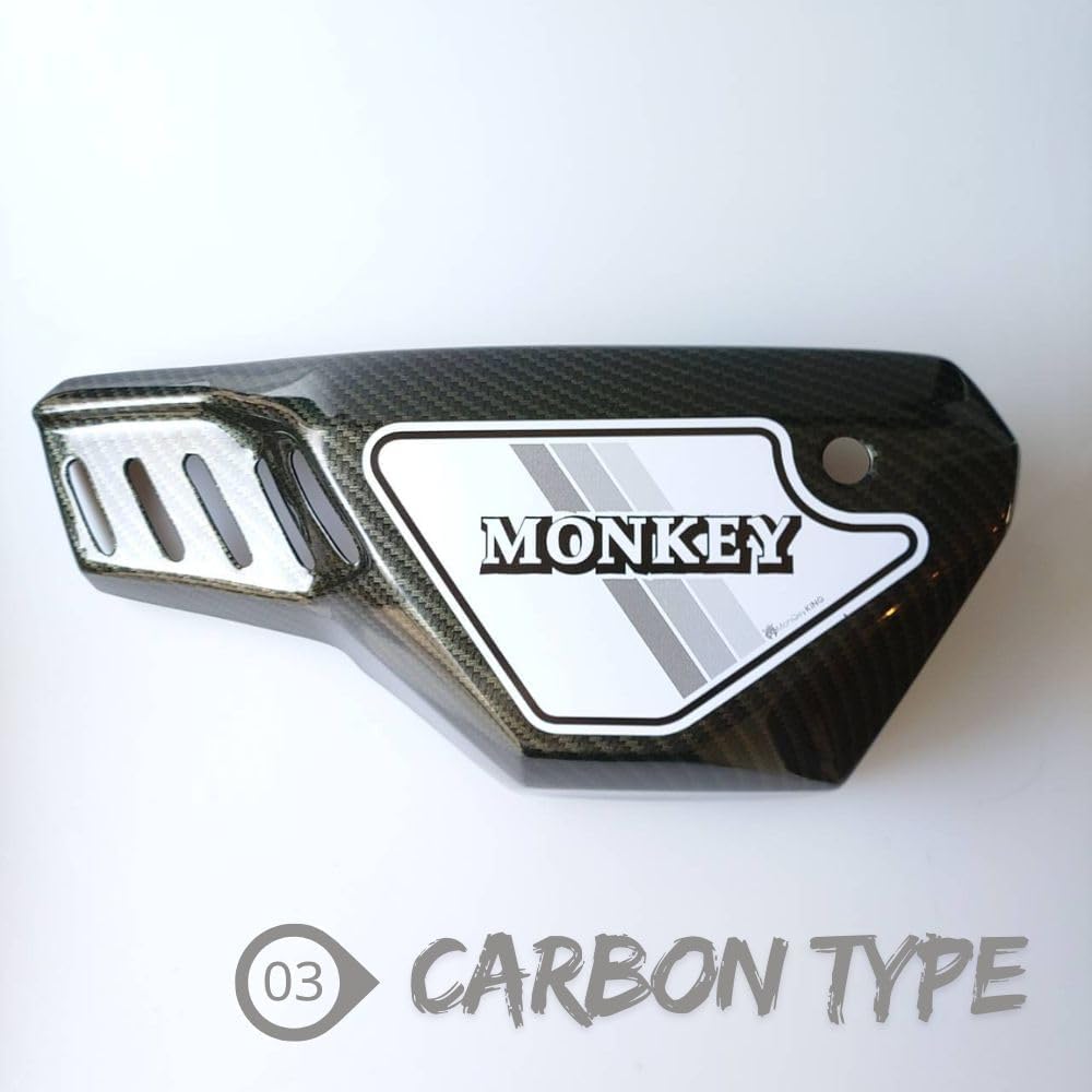 Для MonQeyKing Honda Monkey 125 Левая боковая крышка V3 /Правая боковая крышка для HONDA Monkey125 JB02 JB03 JB05 (красный), фото 6