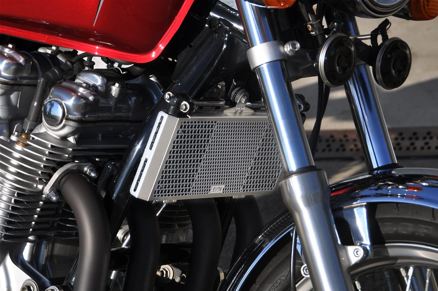 Комплект защиты сердечника масляного радиатора MORIWAKI CB1100/EX/RS 01911-201G1-00, серебристый, фото 4
