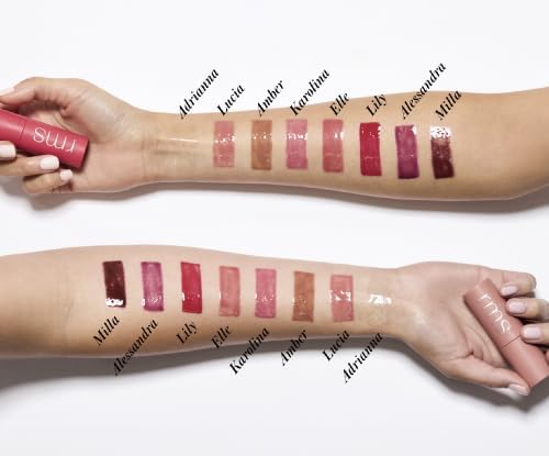 легендарное масло для губ rms beauty Amber orange (янтарный) В натуральную величину, фото 4