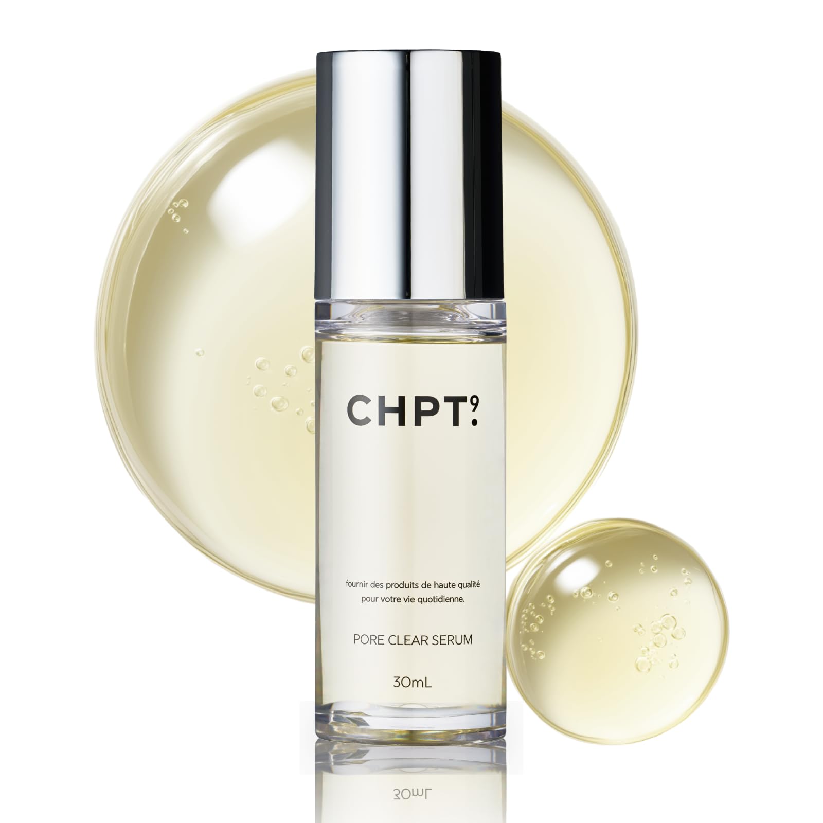 Chapter Nine Pore Clear Serum, Cleansing, Beauty Serum, Peeling, Pores, Keratin Plugs, Blackheads, Strawberry Nose, Moisturizing, Pore-Specific Cleansing, Cleansing Water, 1.0 fl oz (30 ml)