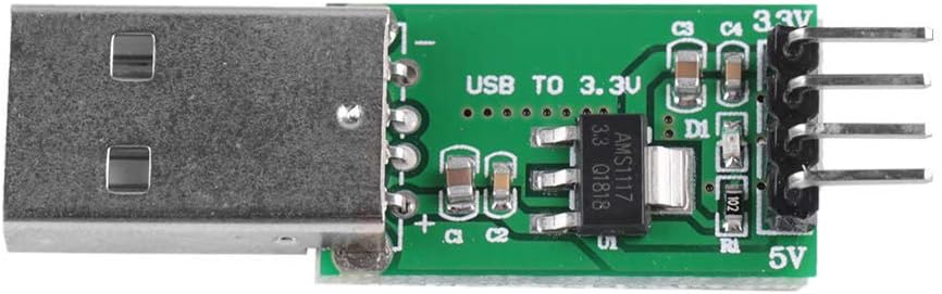 Преобразователь постоянного тока в постоянный USB Модуль питания Регулятор напряжения 5 В-3,3 В Понижающий модуль Модуль регулятора Регулируемый понижающий преобразователь Понижающий модуль CE009, фото 5