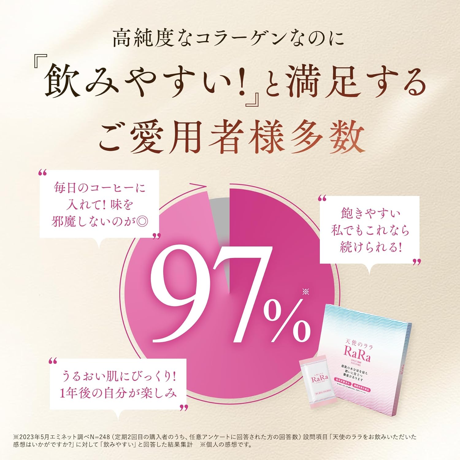 【 】 пробный （11 мл×10 ）collagen 97%, фото 5
