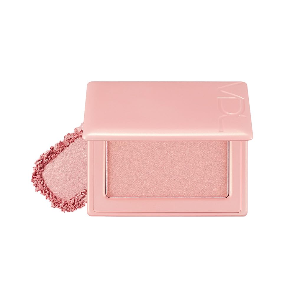 VDL Cheek Stain Blusher 14 Momo Peach (Fine gold pearls added to peach color create lovely glossy plump cheeks) Powder Cheek Yellow-base Blue-base Bouncy Cheek Korean Cosmetics Collaboration