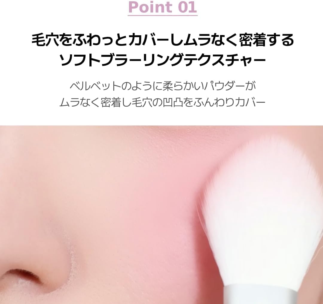 Румяна VDL Cheek Stain Blush 14 Momo Peach (мелкие золотистые жемчужины, добавленные к персиковому цвету, создают очаровательную глянцевую пухлость щек) Желтая пудра для щек на голубой основе Bouncy Cheek от корейской косметической компании Bouncy Collaboration., фото 4