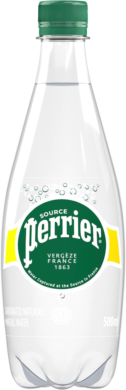 Обычная газированная вода Perrier в термоусадочной упаковке ПЭТ (прямой импорт) 16,9 жидких унций (500 мл) х 24 бутылки ПЭТ 500 мл х 24, фото 12