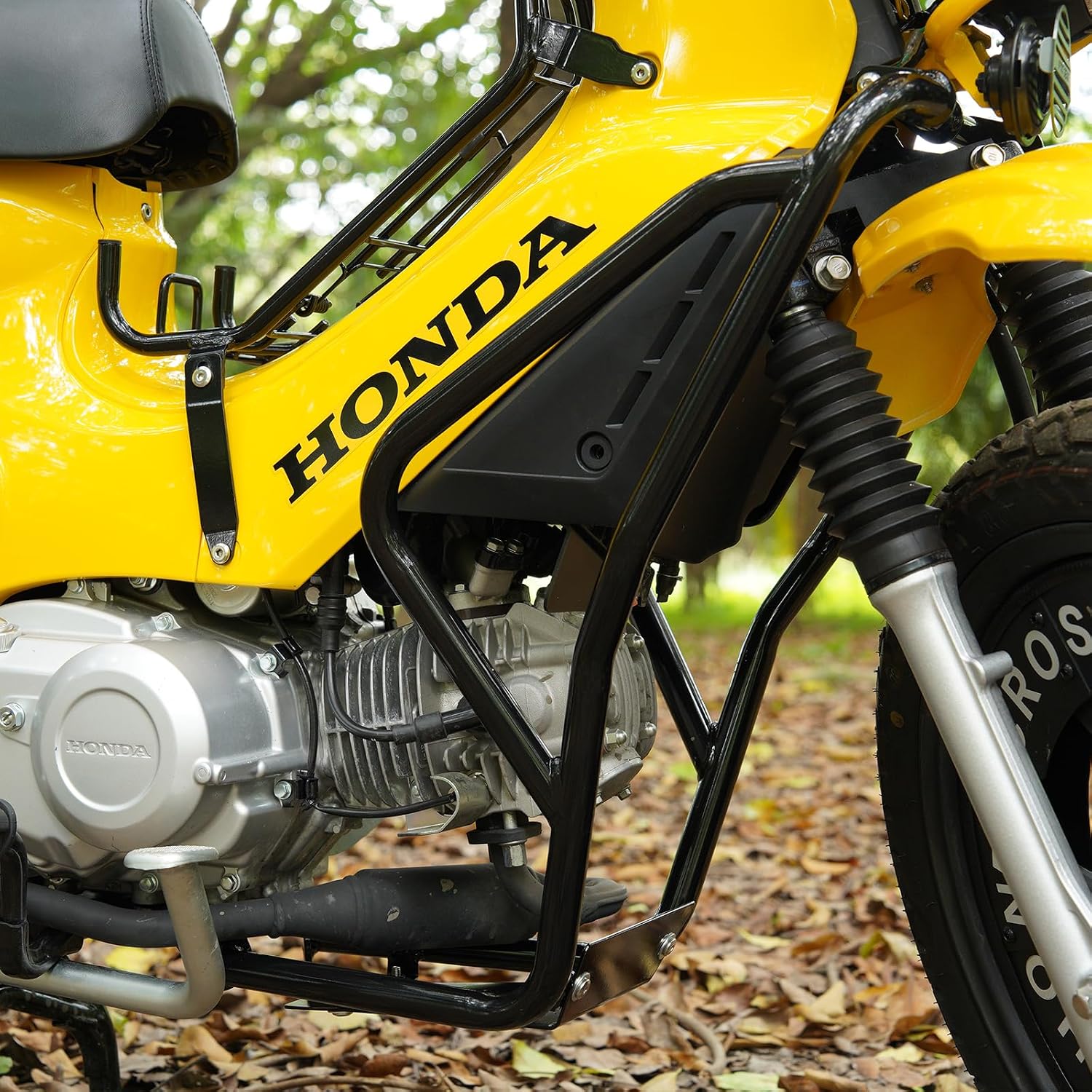 Nextstage Cross Cub CC110 JA60 Специальный комплект подрамника Комплект защиты двигателя Under Guard Запчасти для черных велосипедов Модификация запасных частей для мотоциклов Camp Touring, фото 8