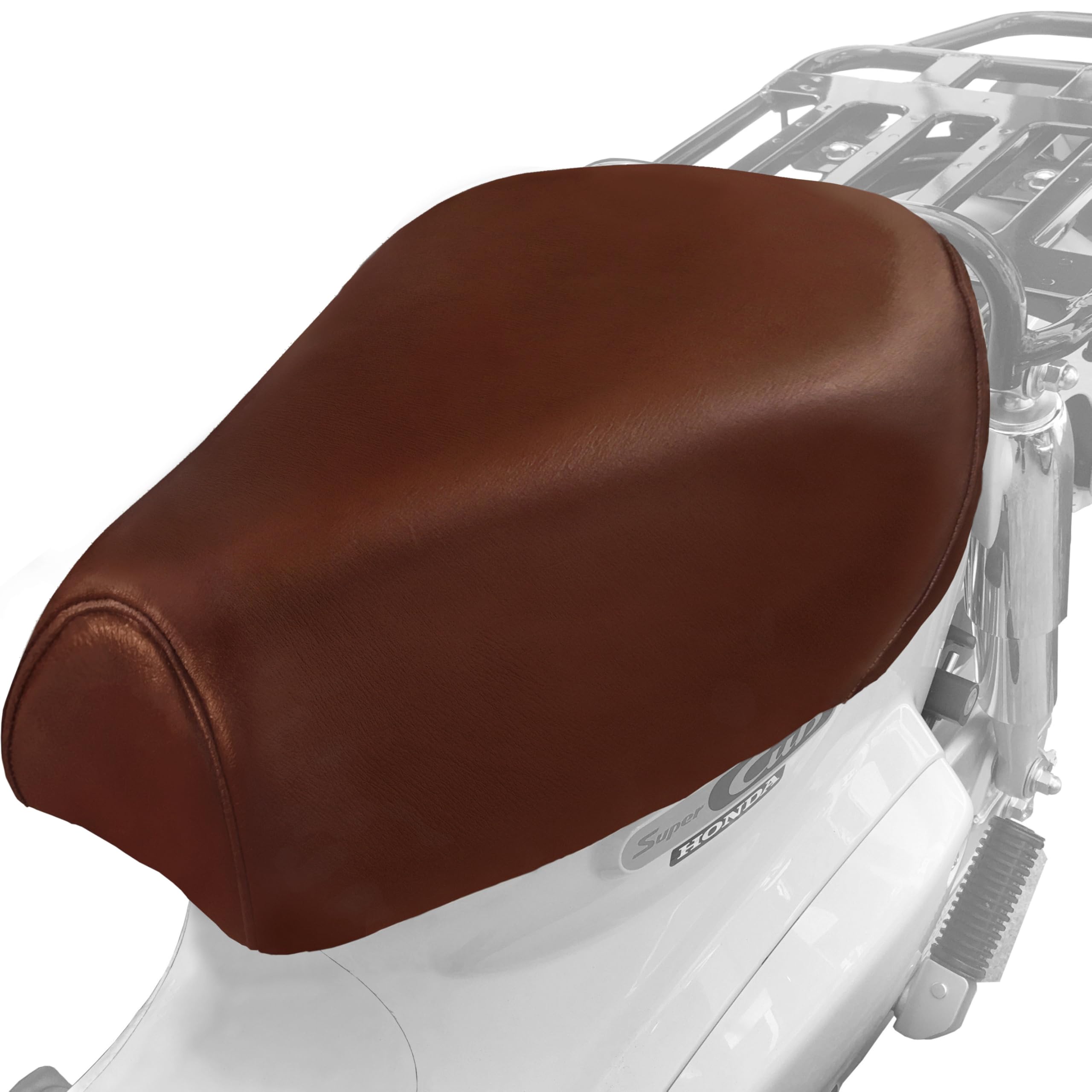 SANADA (サナダ) Seat Cover for Super Cub 50/110, Compatible with Cross Cub/Hunter Cub brown (chocolate)