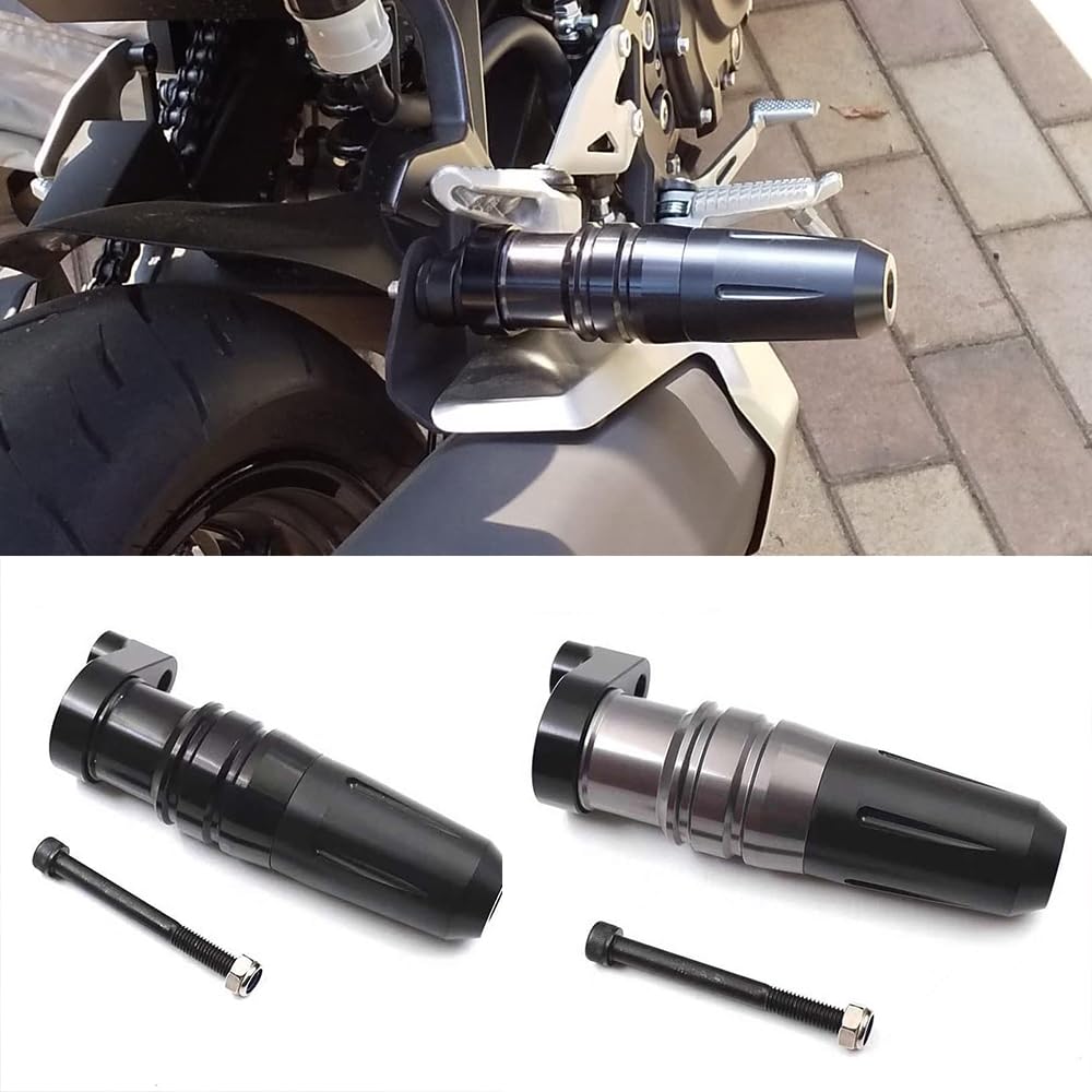 Motorcycle Muffler Slider for Ninja 400 Ninja 250 Z400 Z250 Eliminator/SE (24) [8BL-EL400A] Guard Slider (1 piece) (Gray)