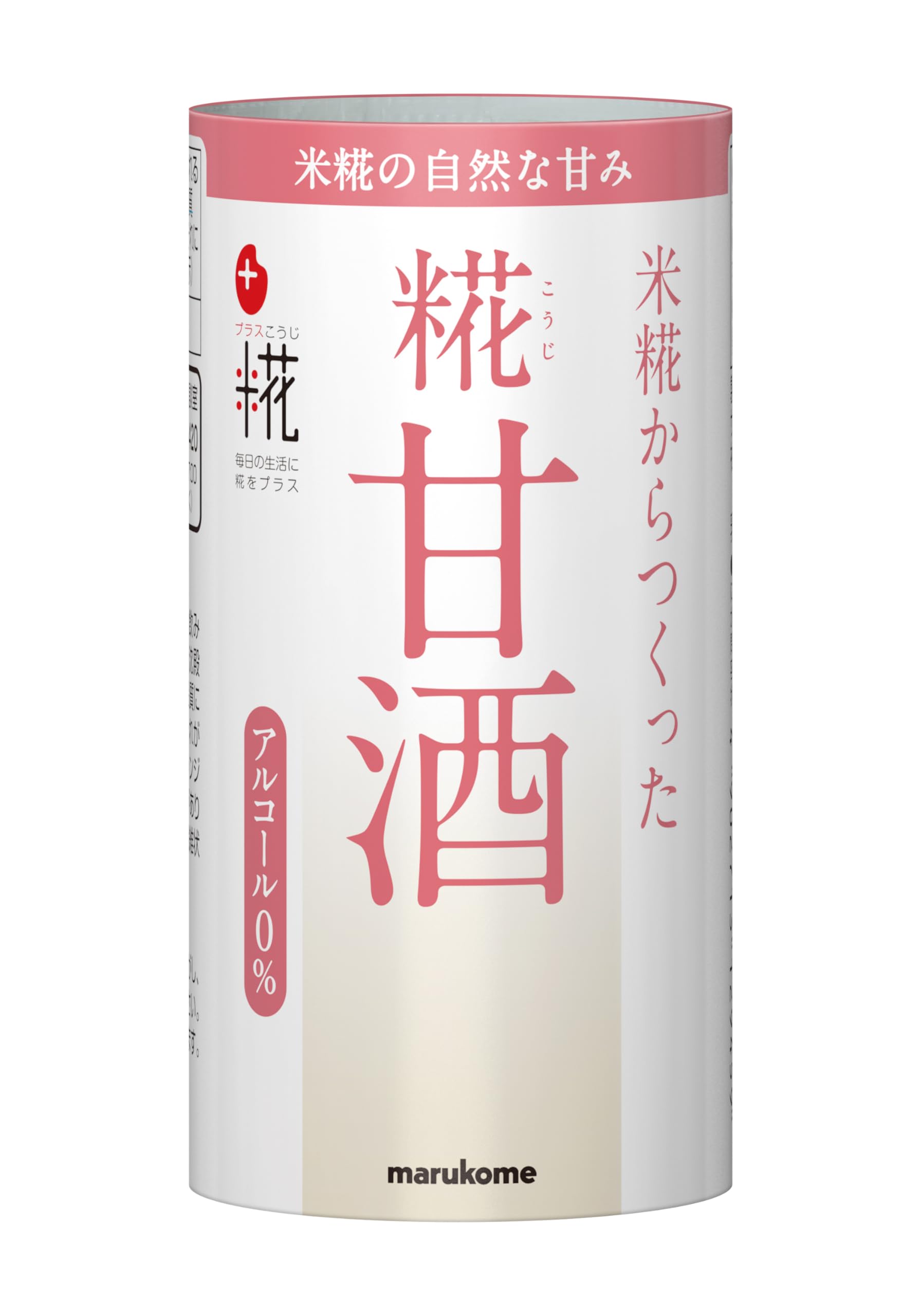 Marukome Plus Koji, Koji Amazake Made From Rice Koji, 18 x 4.2 fl oz (125 ml) - Unsweetened, No Sugar, Alcohol-Free, Nutritional Supplement, Heatstroke Prevention