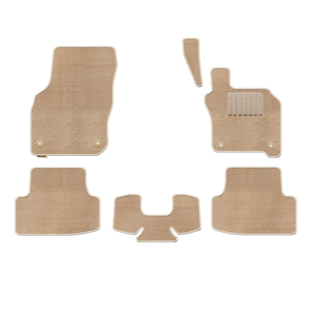 Hotfield Compatible Model A3 S3 RS3 (8Y) GYD Sedan Sport Bag AUDI Floor Mat [Model: A3 (8Y)] Profound Beige ProfoundBeige Car model: A3 (8Y)