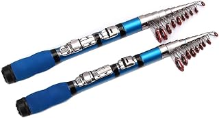 コンパクトロッド 釣り竿 投げ竿 釣り竿 2本入 振出ロッド フィッシングロッド コンパクト ロッド 2pcs 超軽量 携帯便利 伸縮式 スピニングロッド さびき 川釣り 淡水釣り 海釣り 超軽量 携帯型 伸縮式 入門 釣竿 初心者用 釣り具