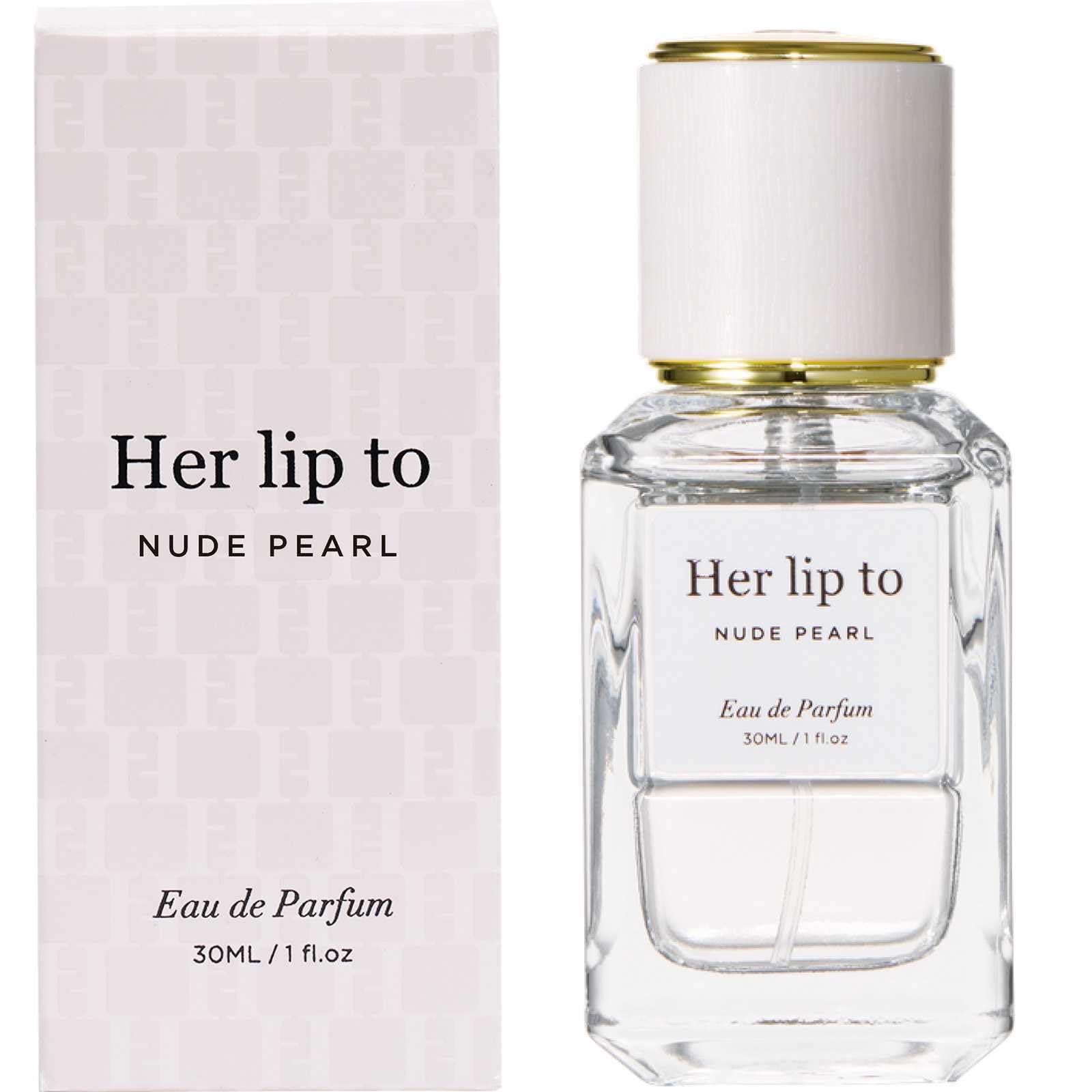 【公式】 Her lip to (Her lip to BEAUTY) Eau de Parfum Perfume for Women (NUDE PEARL)