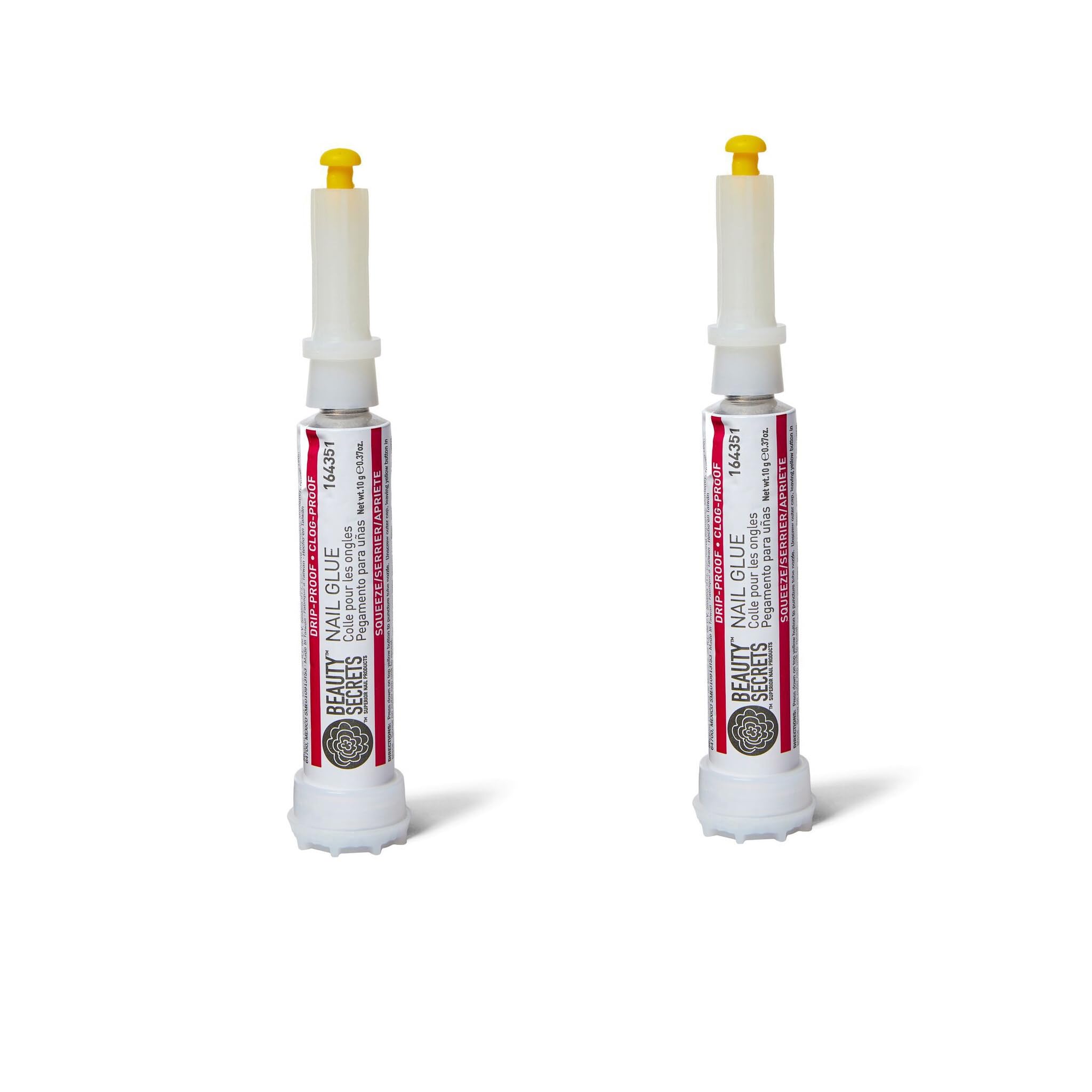 Beauty Secrets Drip & Clog Proof Nail Glue (2 Pack)