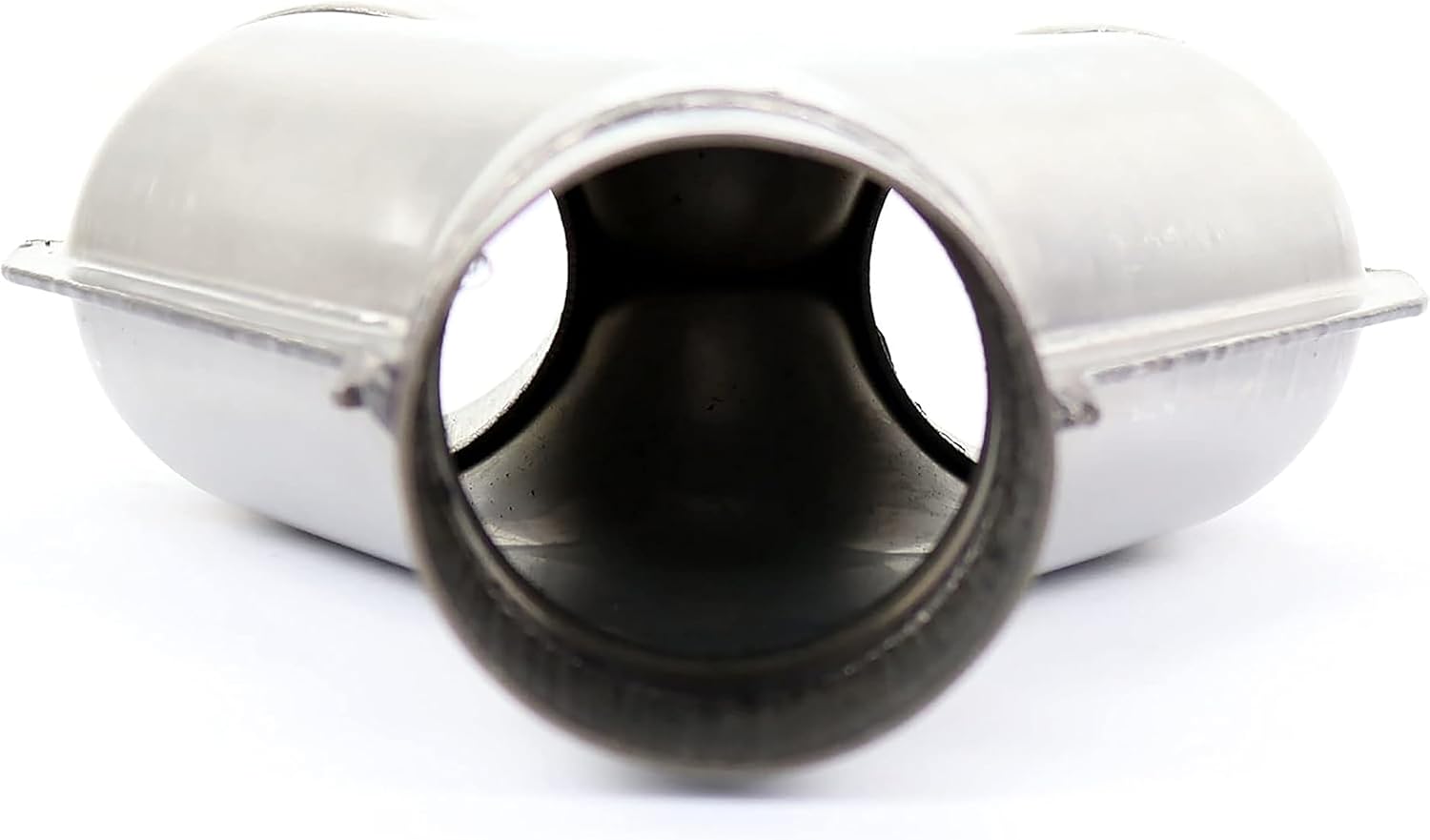TOTALFLOW TF-SY3024 409 Нержавеющая сталь 3 дюйма / 2,25 дюйма Y-образная труба 3 дюйма одинарная / 2,25 дюйма двойная (внутренний диаметр), фото 4