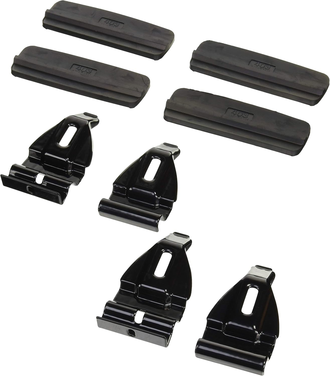 Carmate Inno Base Carrier Vehicle-Specific Hooks Compatible with Noah/Voxy H26.1~R4.1 (R80W / R80G series) / Estima H26.10~R4.1 (ZRR80G / ZWR80G series) etc. - This is the necessary part for K (car hook without rail) Product Number: K460 Noah Voxy Esquire (R8#W/R8#G Series)