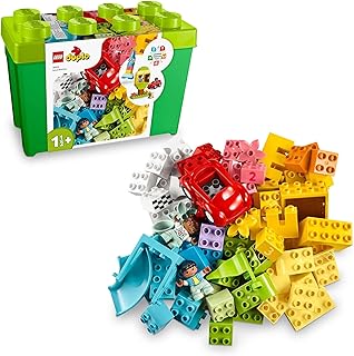 レゴ (LEGO) デュプロ おもちゃ 知育玩具 デュプロのコンテナ スーパーデラックス 10914 男の子 女の子 2歳 3歳 子供 赤ちゃん 幼児 知育 玩具 誕生日 プレゼント ギフト レゴブロック 1歳半 ~