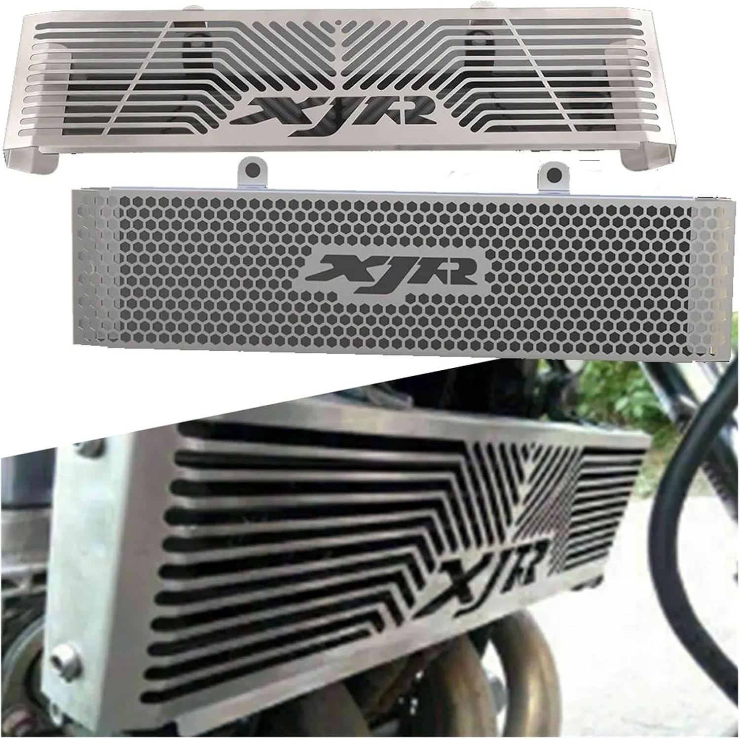 XJR1200 XJR1300 XJR 1200 1300 1994-2018 2017 2016 2015 Совместимые аксессуары для велосипедов Решетка радиатора Защитная крышка масляного радиатора, фото 2