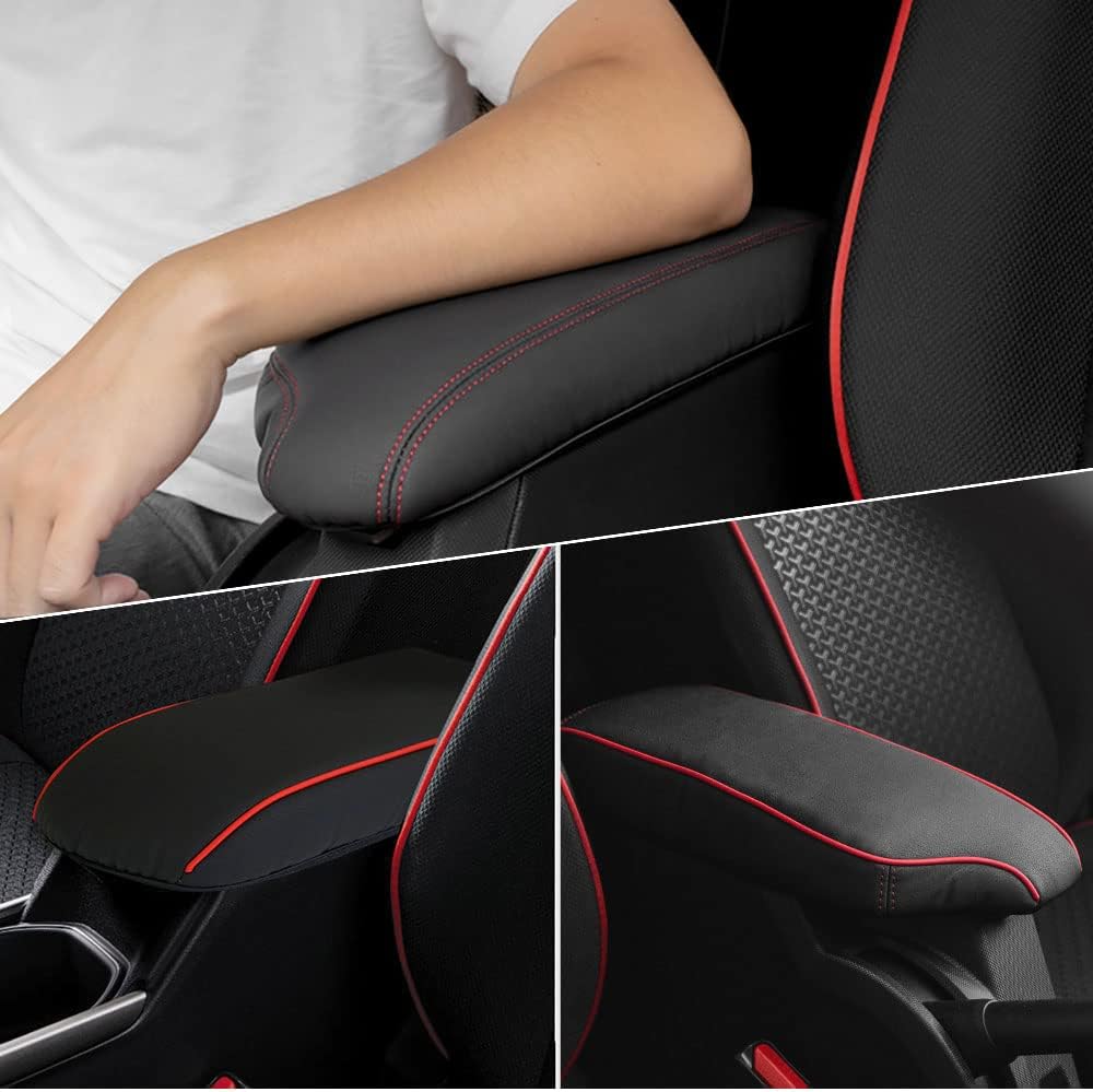 Эксклюзивный чехол для подлокотника Share Style Rise Rocky Rex из микрофибры A200 A210 A200S A210S A210S A201F RAIZE ROCKY REX shape Совместимый продукт красного цвета с двойной строчкой, фото 8