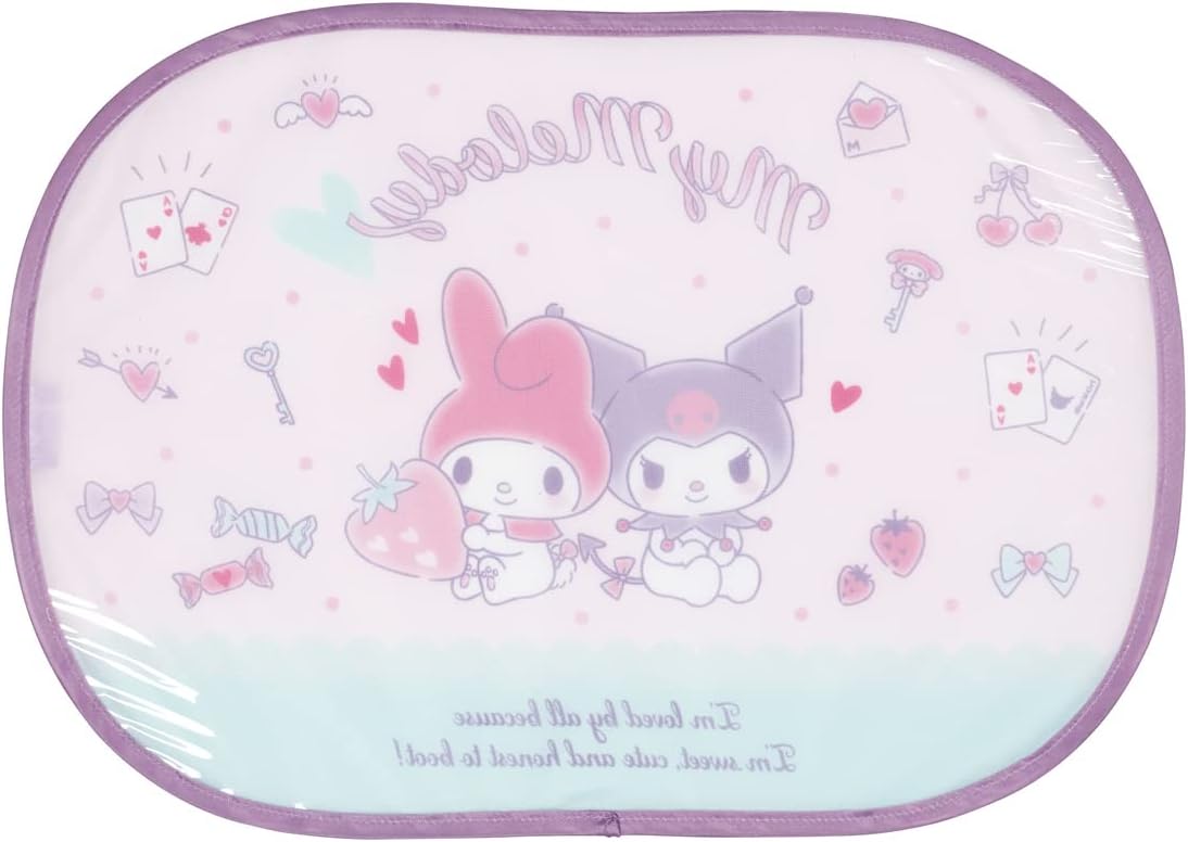 Солнцезащитный козырёк Skater Adhesive с изображением Sanrio My Melody и Kuromi, для взрослых, CHSS1-A, фото 2