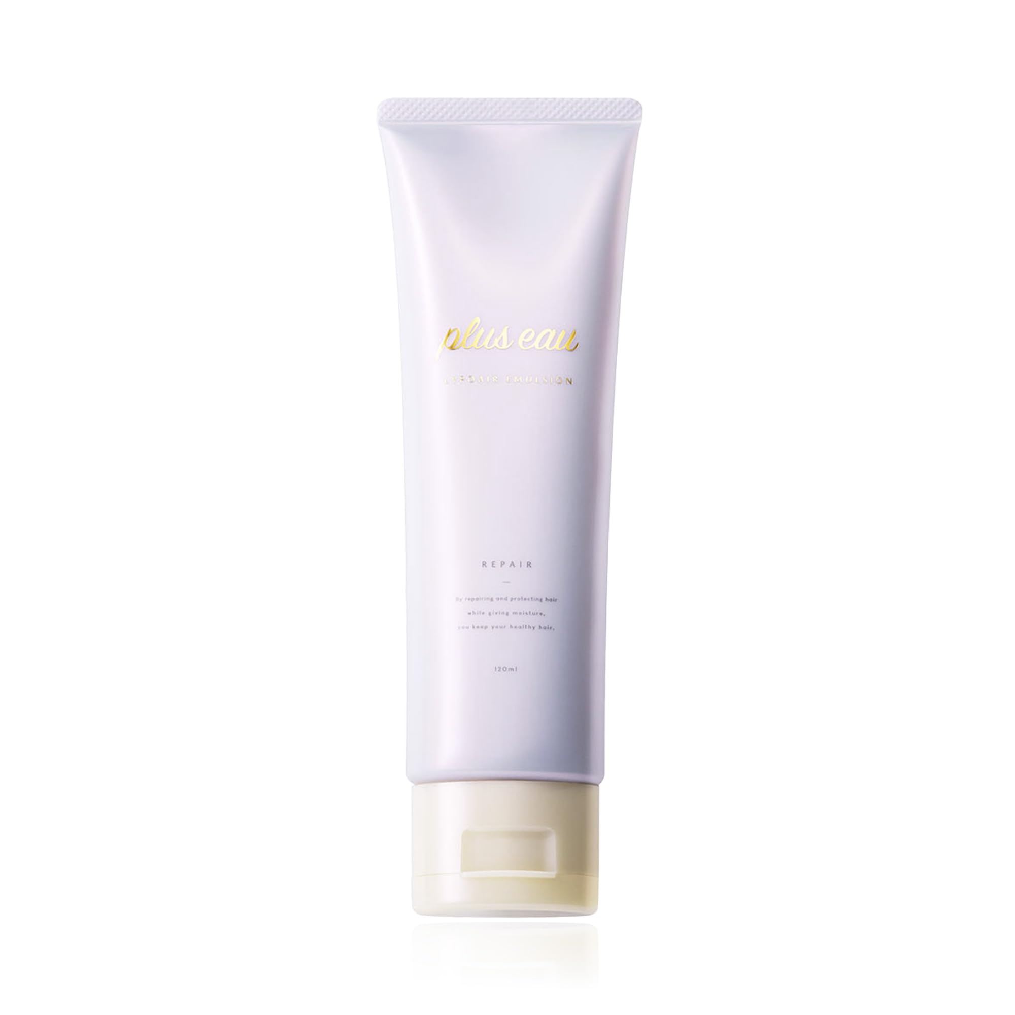 plus eau Lipoa Emulsion 4.2 fl oz (120 ml), White Floral & Pear Scent, Leave-In Treatment, Hair Milk, Hair Serum
