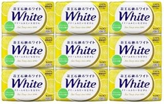 花王 ホワイト 固形せっけん 石鹸 石けん バスサイズ 130g リフレッシュ・シトラス 9個入り バラ売り ポスト投函