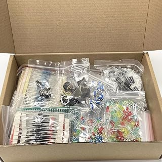 zmart 電子部品キット 究極版 各種共通 コンデンサ 抵抗器 コンデンサ T0-92 LED トランジスタ PCB ボード DIP-IC