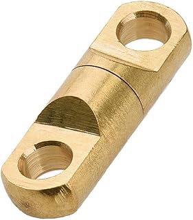 J&C 12mm より戻し よれ防止 真鍮 合金 くくりわな 12ミリ 部品 よりもどし サルカン 罠 狩猟用品 わな 釣り用 罠用 スイベル すいべる (30個)