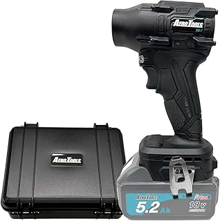 【MK-1から安全性アップ】 Aero Tools MK-2 洗車 ブロワー 最強 マキタ バッテリー 18V 風力アップ 保証付き ケース付き 日本企業 日本ブランド エアロツールズ mk1 plus エアロツール 強力 洗車ブロワー (ジェットブラック)