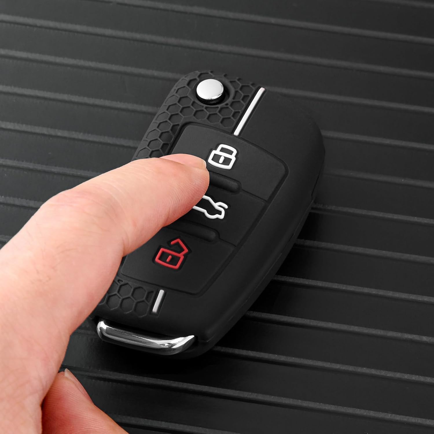Чехол для ключей Audi OATSBASF, Чехол для смарт-ключей, Высококачественный ТПУ, Защита от грязи, Защита от царапин, A1, A3, Q2, Q3, R8, S3, S6, TT, Стильный, фото 2
