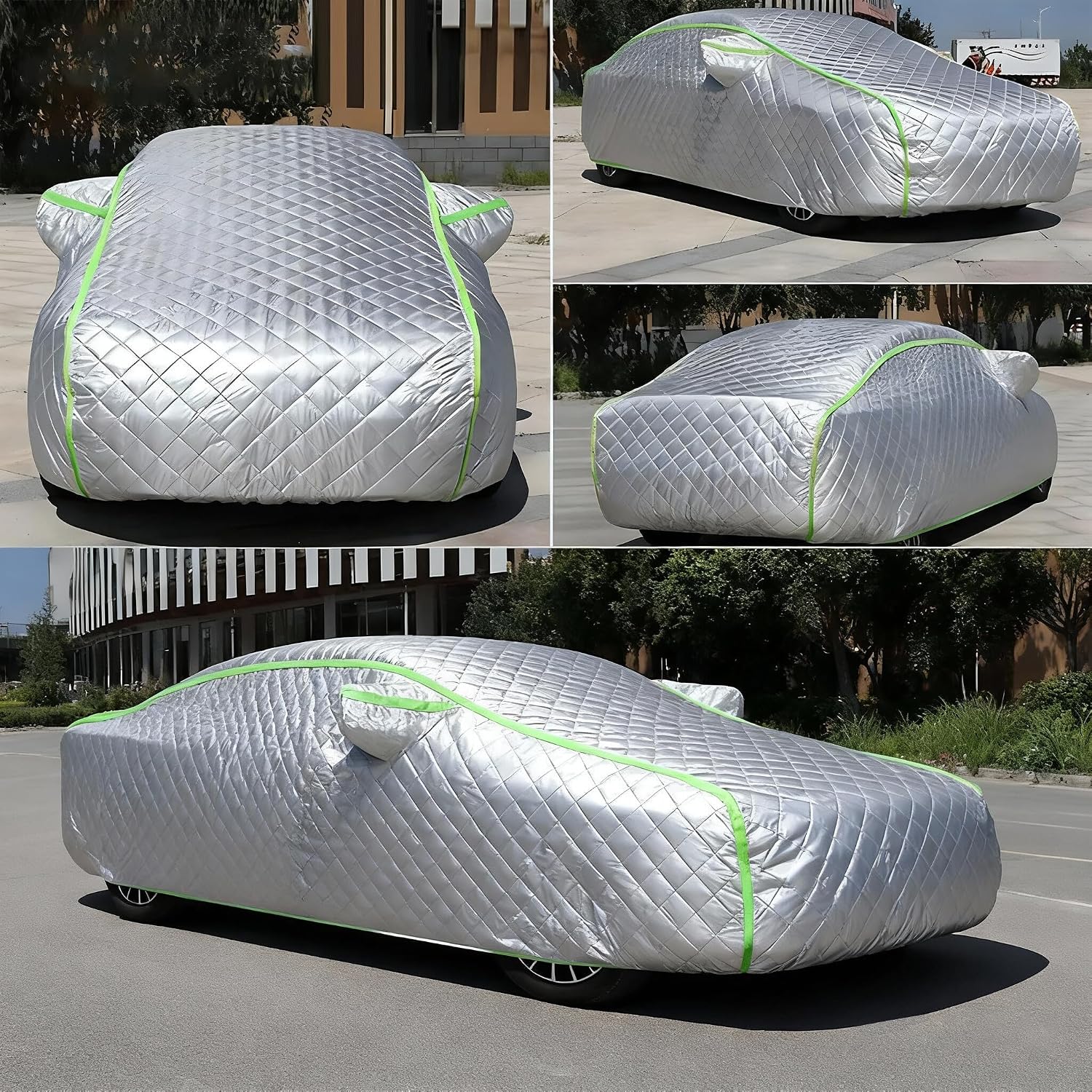 Автомобильный чехол для защиты от града Wyq, применимый к GR86 2022-202, Для всего кузова, Защита от града, толщина 5 слоев, Защита от любых погодных условий, Защита от мороза, Защита от снега, Водонепроницаемость, Защита от пыли, защита от ветра, Защита от ультрафиолета, фото 7
