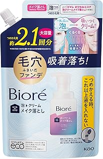Bioré ビオレ 泡クリームメイク落とし つめかえ用 大容量 クレンジング 詰替 355ml
