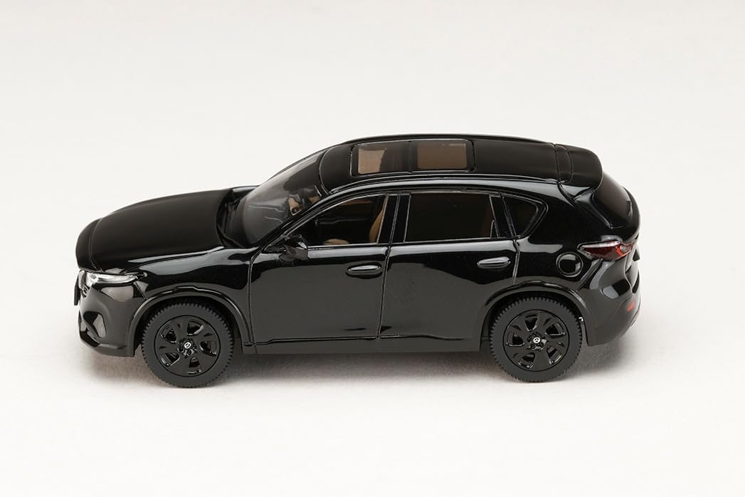 Готовое изделие Hobby Japan HJ641093BK HJ64 1/64 MAZDA CX-5 из черной как смоль слюды, фото 3