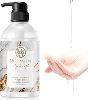 【皮膚科医監修】MoistVenus Hydrolux Gel 潤滑ゼリー 450g ボトル ヒト幹細胞培養液配合 美容エキス配合 水溶性 ローション 大容量 ノンアルコール うるおい 摩擦対策 デリケートゾーン 女性用 男性用 フェムケア 日本製