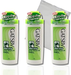 ギャツビプレシェーブジェル １４０ｍｌ 電気シェーバー用 【３個セット】