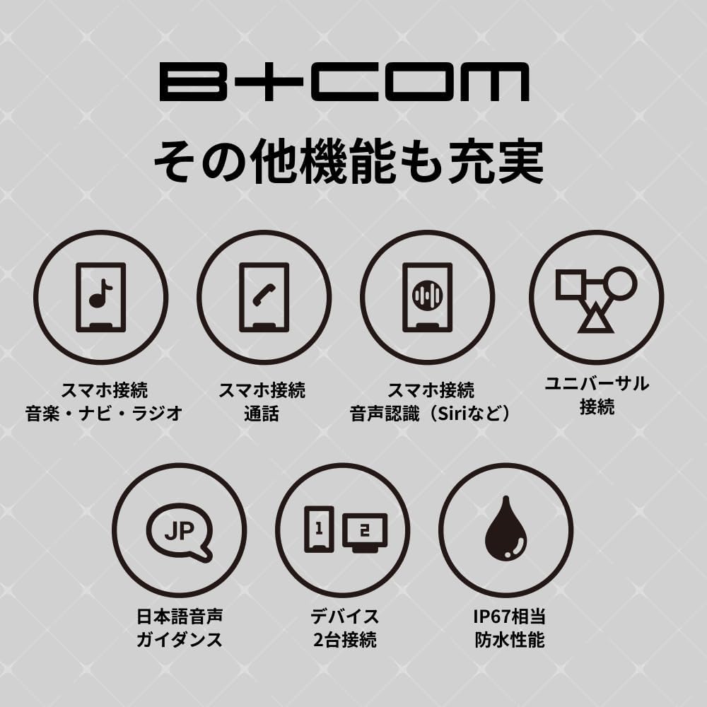 Сигнальный знак HOUSE House Bike Income B+ COM 7X (Beacom 7X) Черный моноблок с наклейкой Bluetooth, интуитивно понятное управление, сетевая связь, Неограниченное количество людей, онлайн-общение, Аудио для езды, черный моноблок B + COM 7X, фото 11