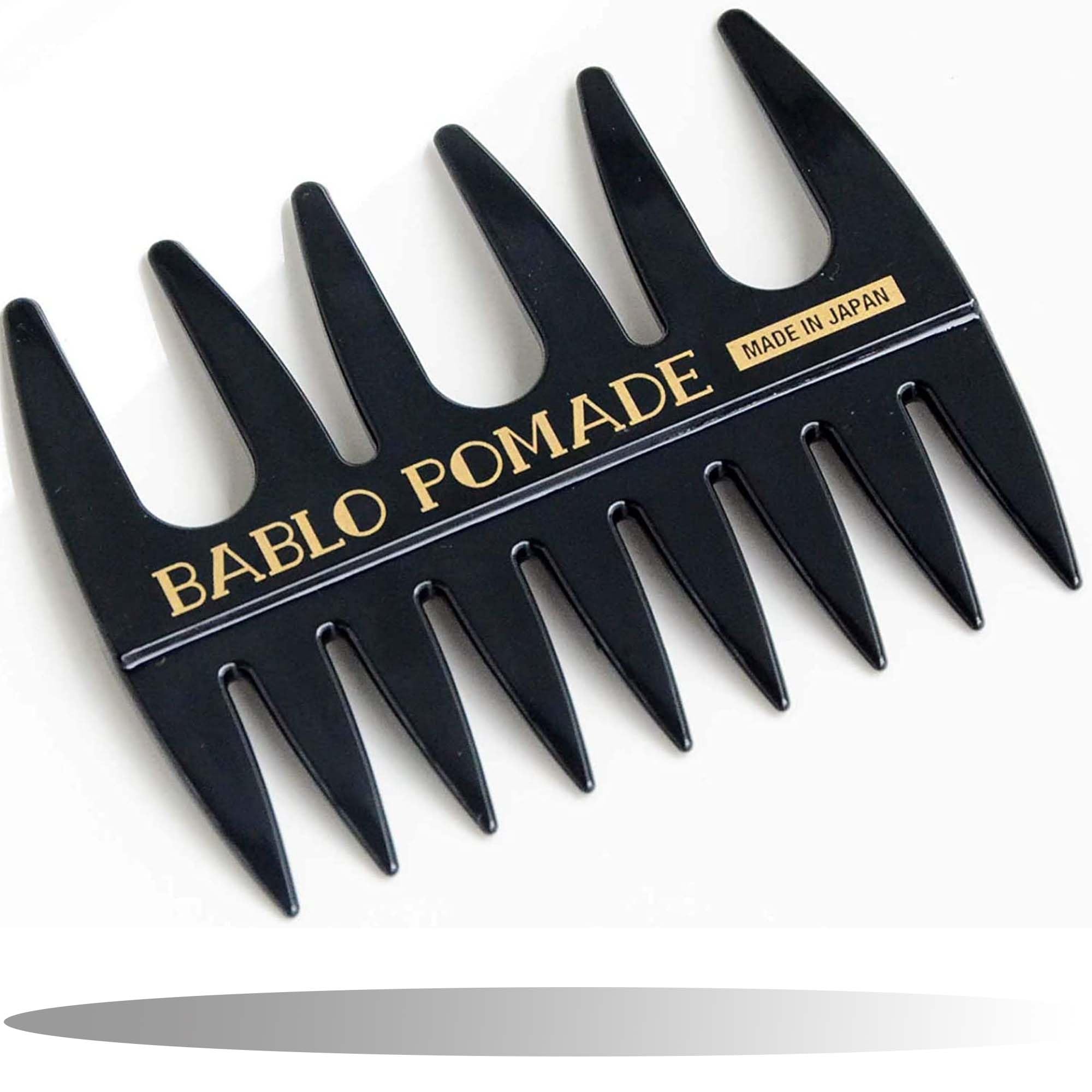 BABLO POMADE Mesh Comb, Men's, Coarse, Rough, Comb, Hair Comb, Men Barber, Pomade