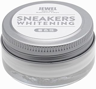 Jewel(ジュエル) 靴クリーム 白 ホワイトレザースニーカー 補色 着色 傷補修 白革靴 ジュエル JEWEL1923 スニーカー ホワイトニング クリーム
