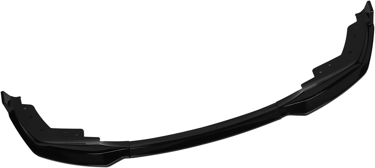 Комплект диффузоров для губ переднего бампера Jeffergarden MP Style 3 Series G20 G21 M Pack Перед рестайлингом 2019-2022 Улучшенная аэродинамика автомобиля, состоящего из 3 частей, автомобильные детали из долговечного материала ABS (ярко-черного цвета), фото 10