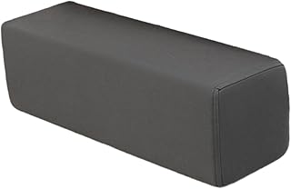 Armruhe Pillow Support Cushions Bolster長方形のアームレストクッションカウチカーアームチェアベッドルームワーク, ダークグレー