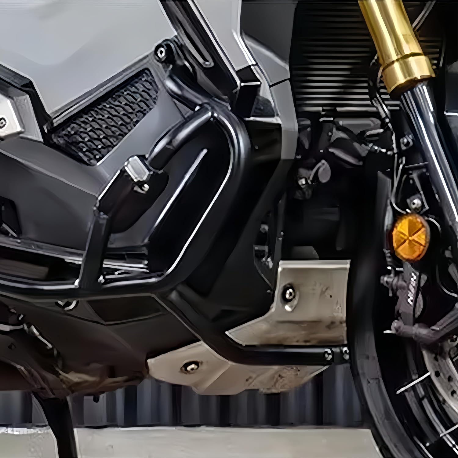[AyGwbyx ] Нижняя защитная планка двигателя ДЛЯ Honda X-ADV 750 2025 xadv750 2025 2024 2023 2022 2021 Внешние детали, изготовленные на заказ, Защита рамы бампера от столкновения с двигателем, защита от пуль, Боковой слайдер, Аксессуары для мотоциклов [Параллельный импорт], фото 2