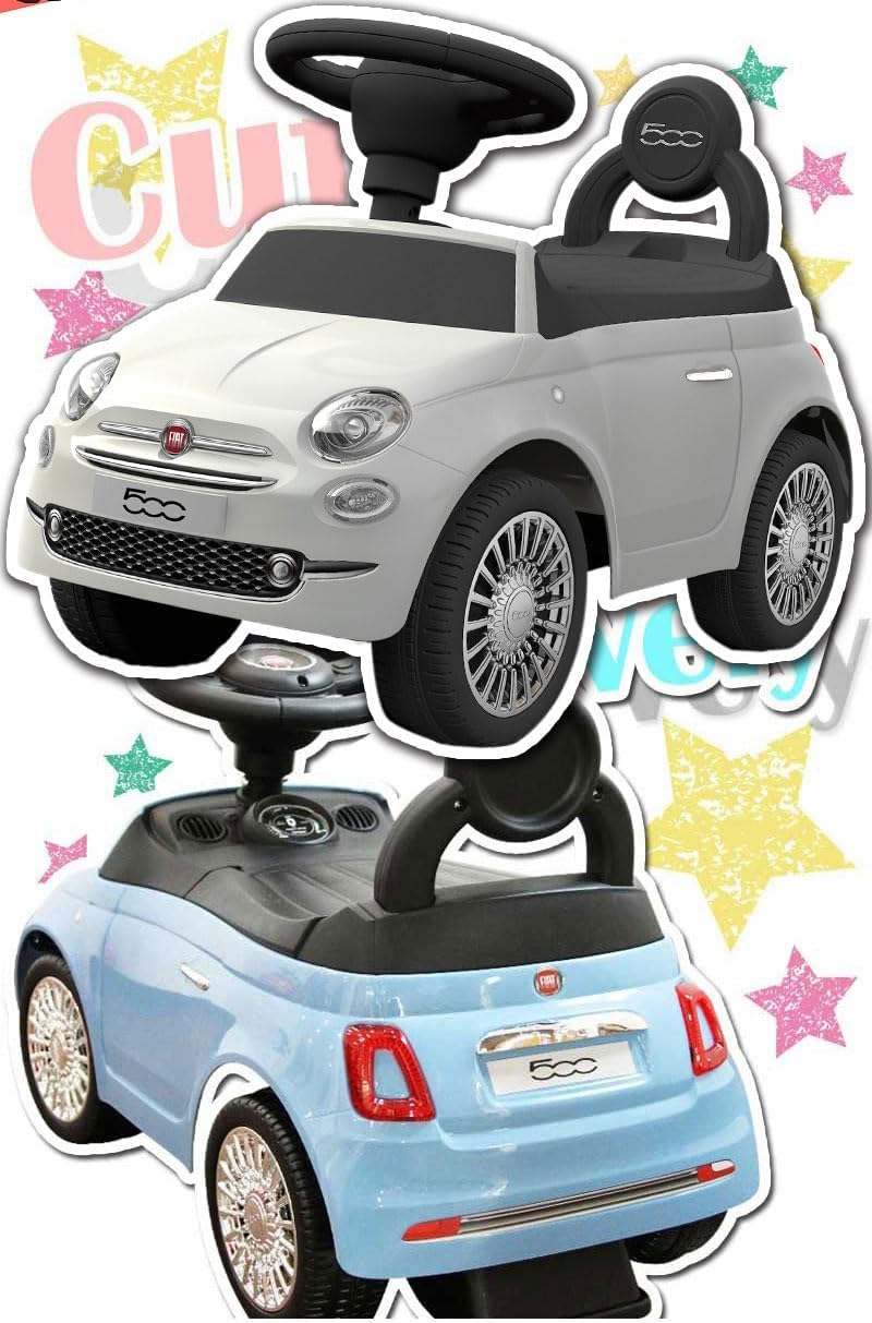 ТРЕХКАМЕННЫЙ пьедестал Fiat FIAT500, на котором можно кататься на игрушечной тележке, Детский аттракцион на игрушечной машинке, Аттракцион на игрушке для детей (синий), фото 3