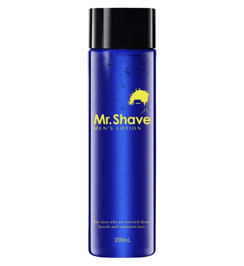 Mr.Shave After Shave Lotion, Anti-Blue Mustache Lotion, Men's Full Body, All-in-One, 6.8 fl oz (205 ml)