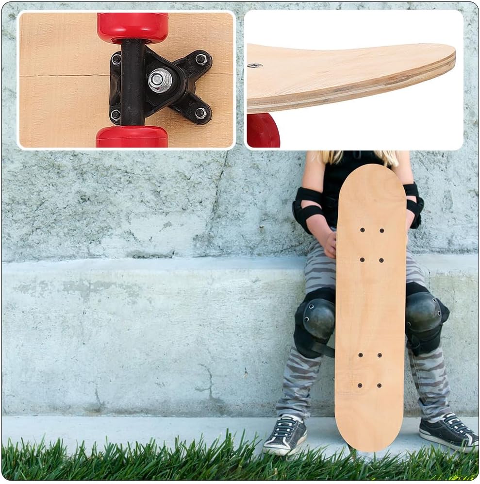 Детские скейтборды на заказ, 17 "DIY, граффити, раскрашиваемые пустые скейтборды, легкий материал из нержавеющей стали, детский спорт на открытом воздухе, фото 8