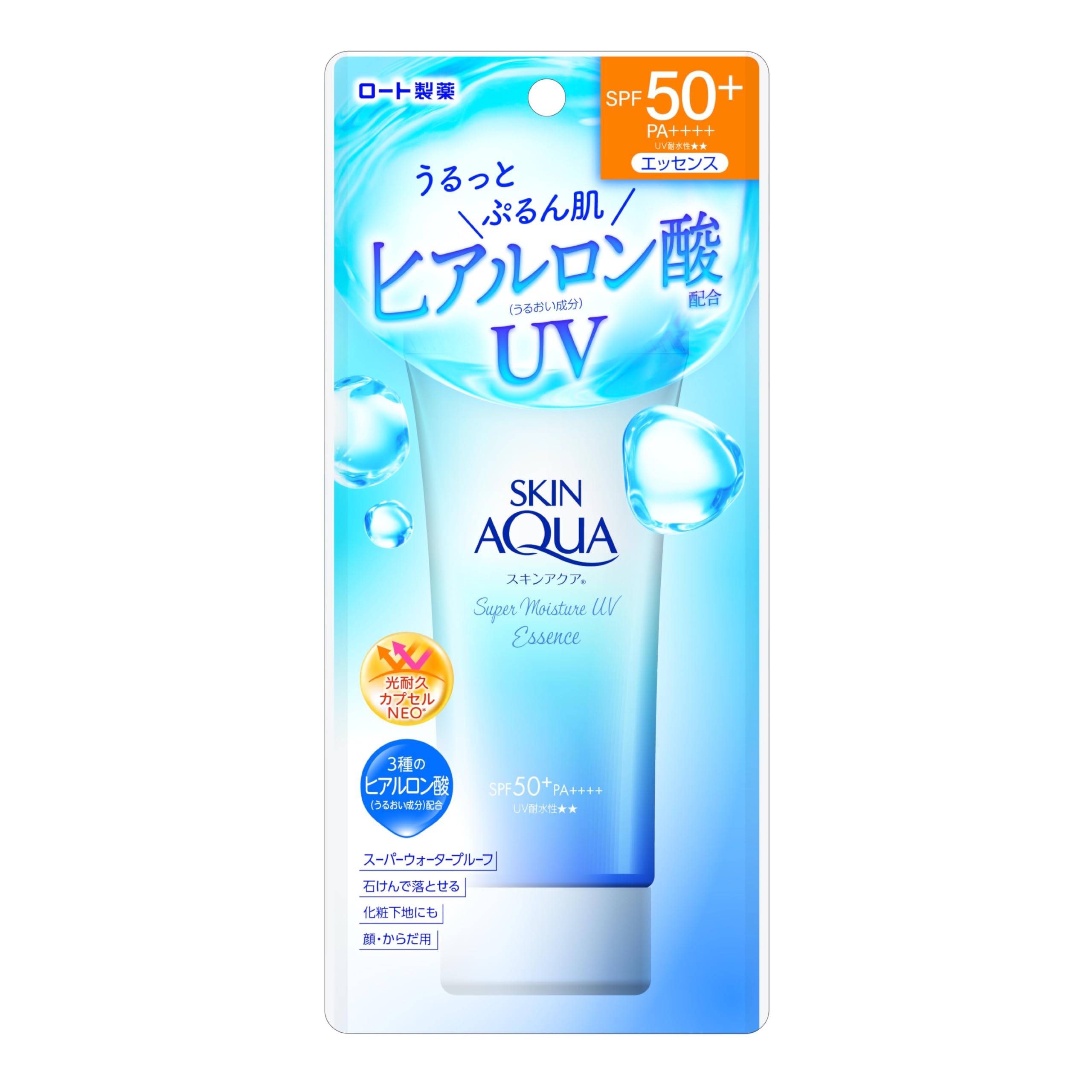 Skin Aqua Super Moisture Essence SPF 50+ PA+++ 2.8 oz (80 g) 80g