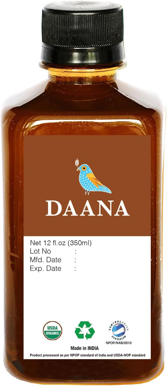 Органическое горчичное масло DAANA холодного отжима, 12 жидких унций, 1 упаковка, фото 3