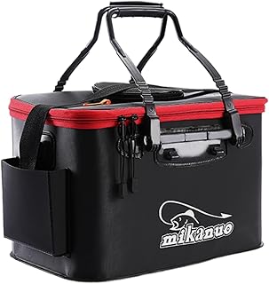 バッカン 釣り クーラーボックス バケツ アウトドア 道具 折りたたみ アジング 活かし 40cm 23l 単品 ブラック