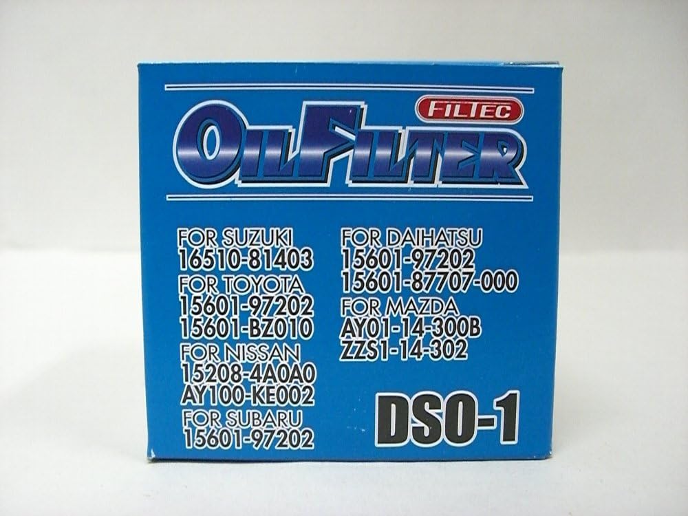 Масляный фильтр FILTEC [для систем Suzuki, Daihatsu, Toyota, Nissan, Mazda, Subaru] DSO-1, фото 4