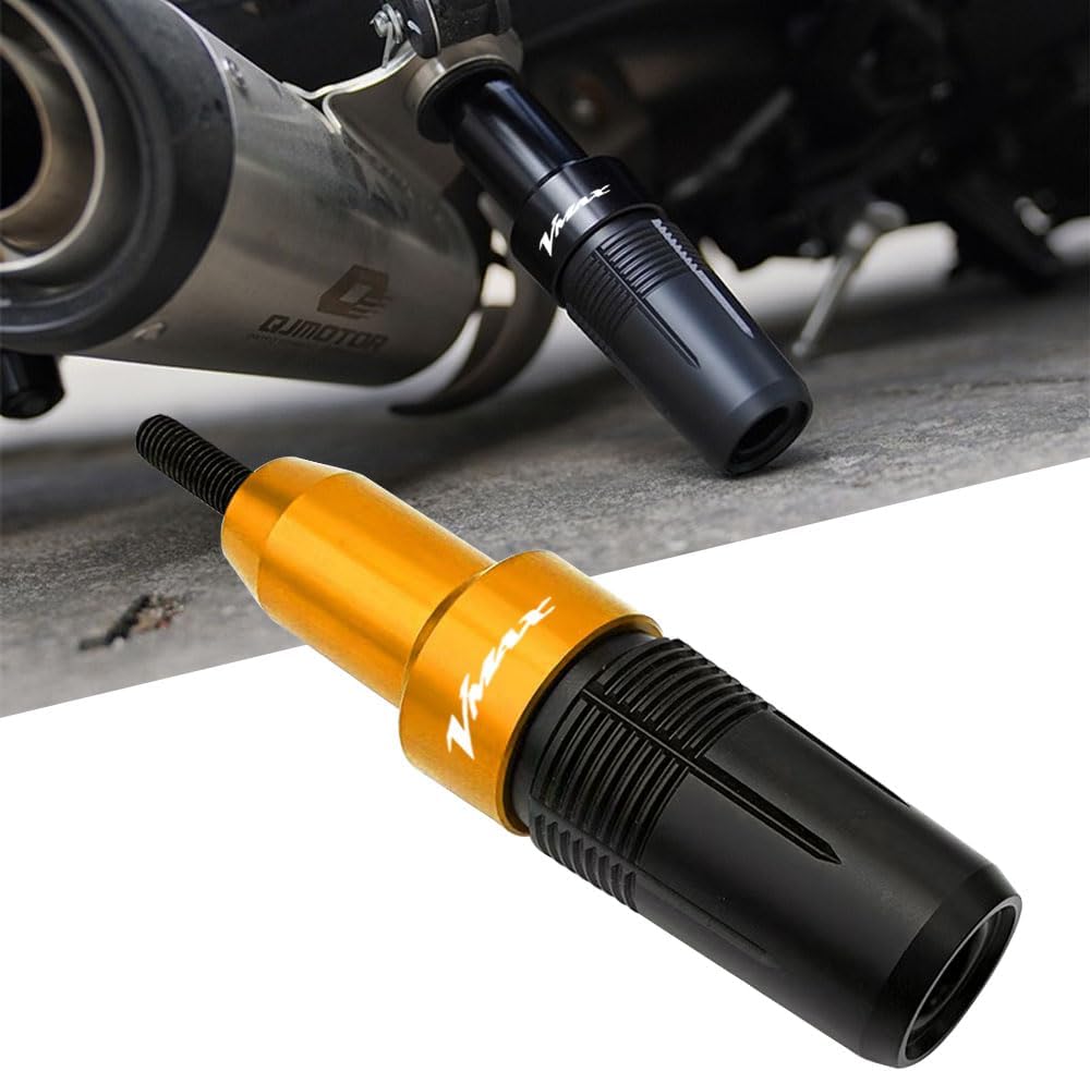 Для V-MAX VMAX 1200/1300 1985-2007 Мотоцикл с ЧПУ Защита от падения выхлопных газов Рамка Слайдер Защита двигателя от падения Накладка золото, фото 5