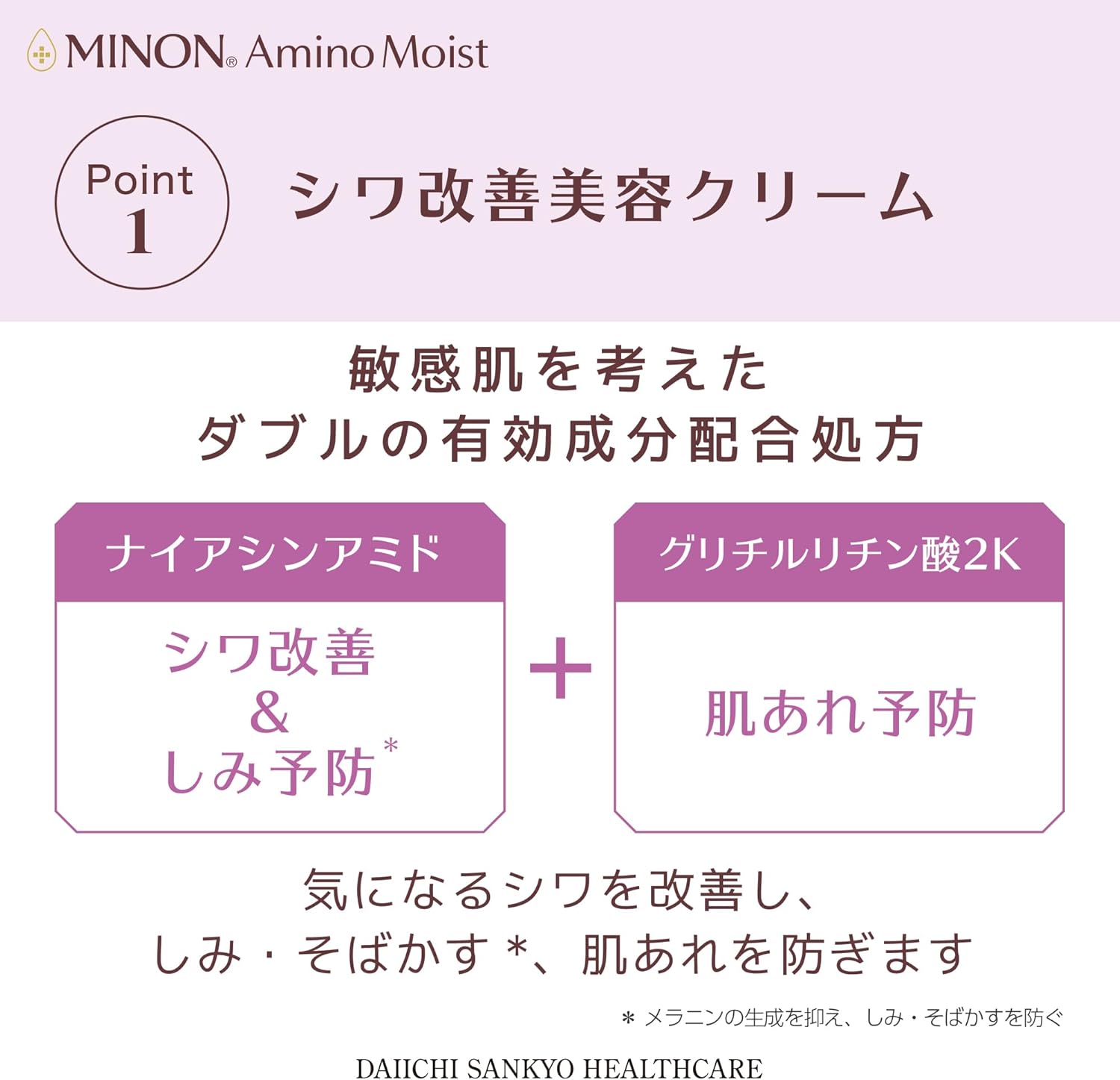 Дневной крем Minon Amino Moist Aging Care Day Cream UV 30 г [для чувствительной кожи] - основа для макияжа, солнцезащитный крем, отпускаемый без рецепта., фото 4